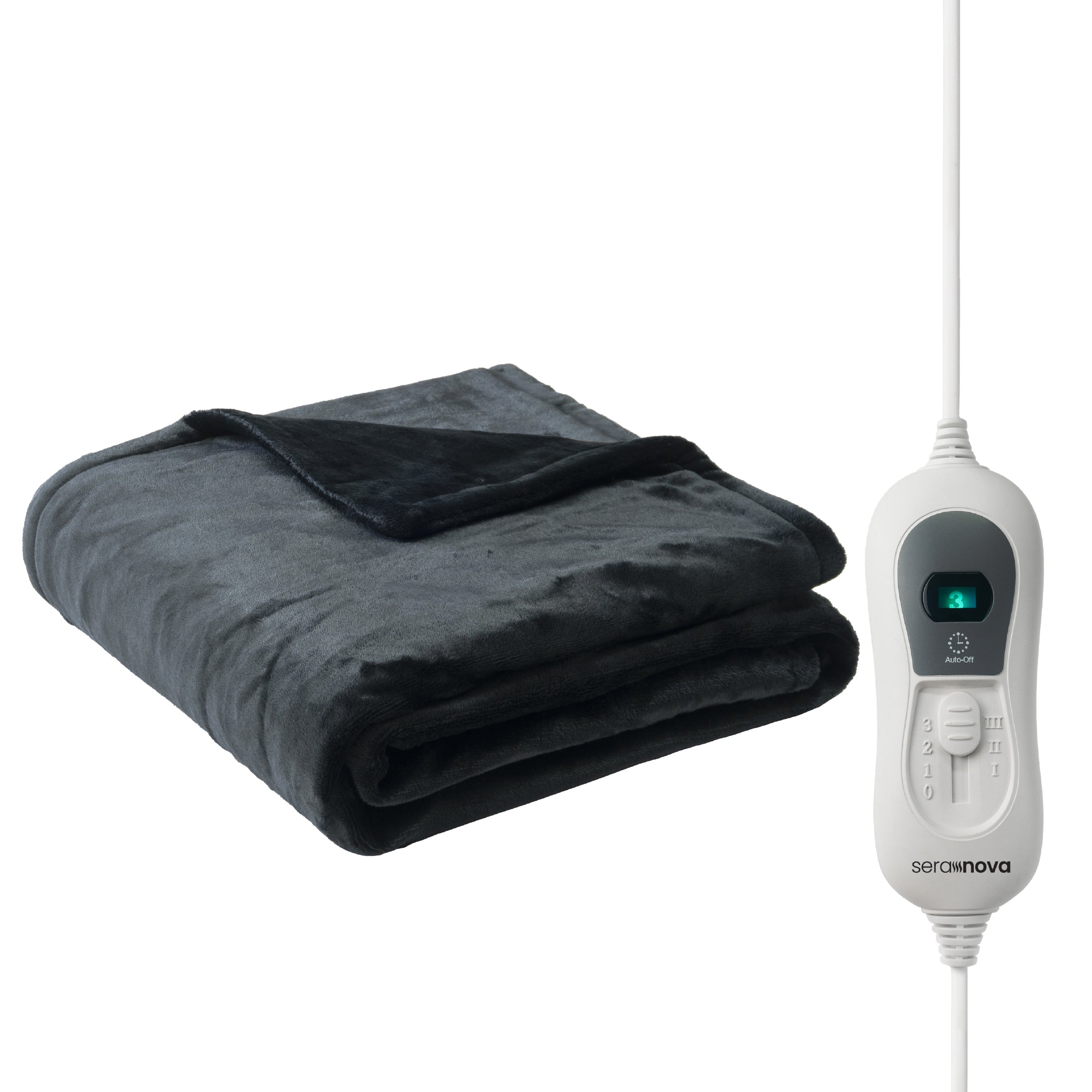 Elektrische Deken Light - Antraciet - Seranova