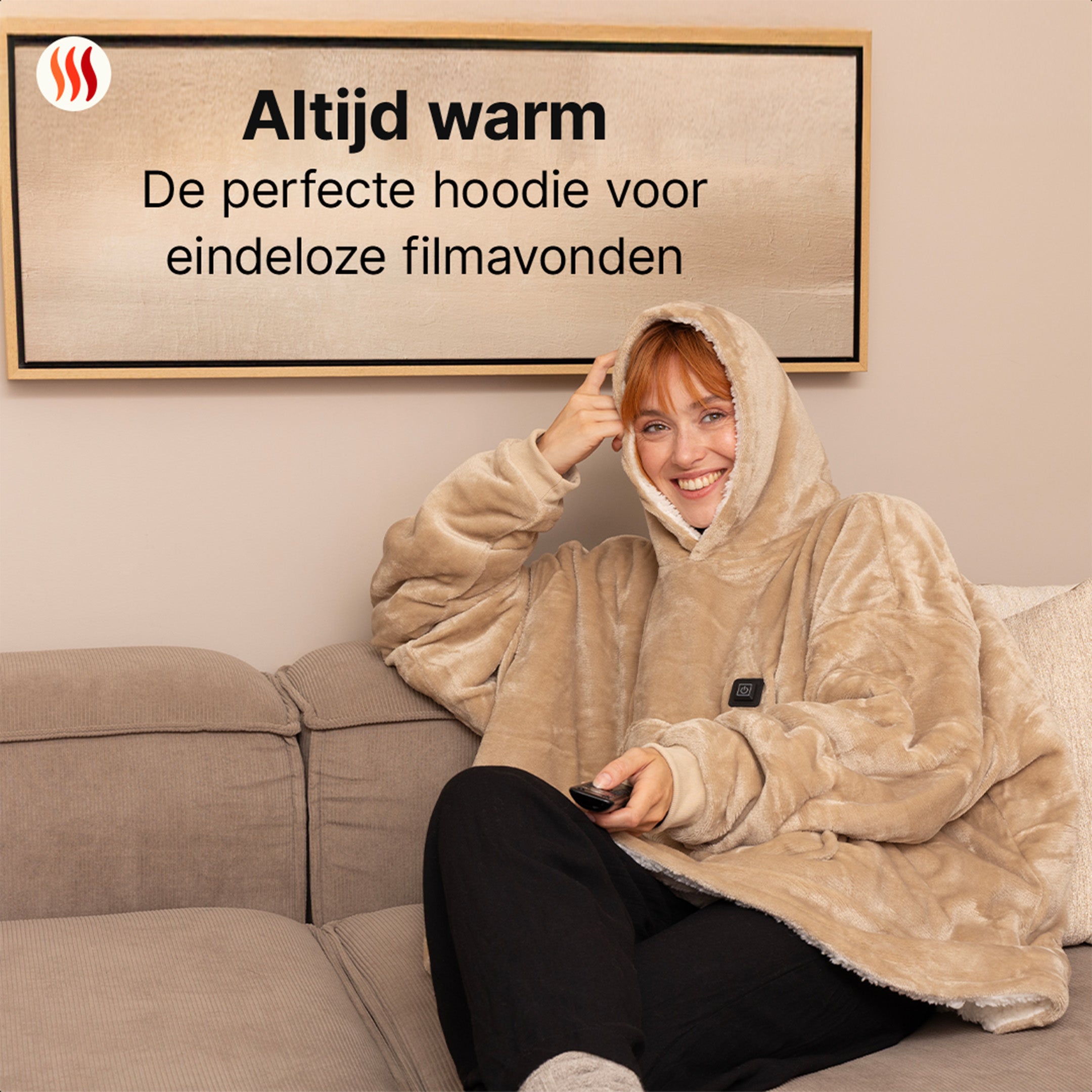 Seranova Verwarmde Snuggle Hoodie - Refurbished - Seranova