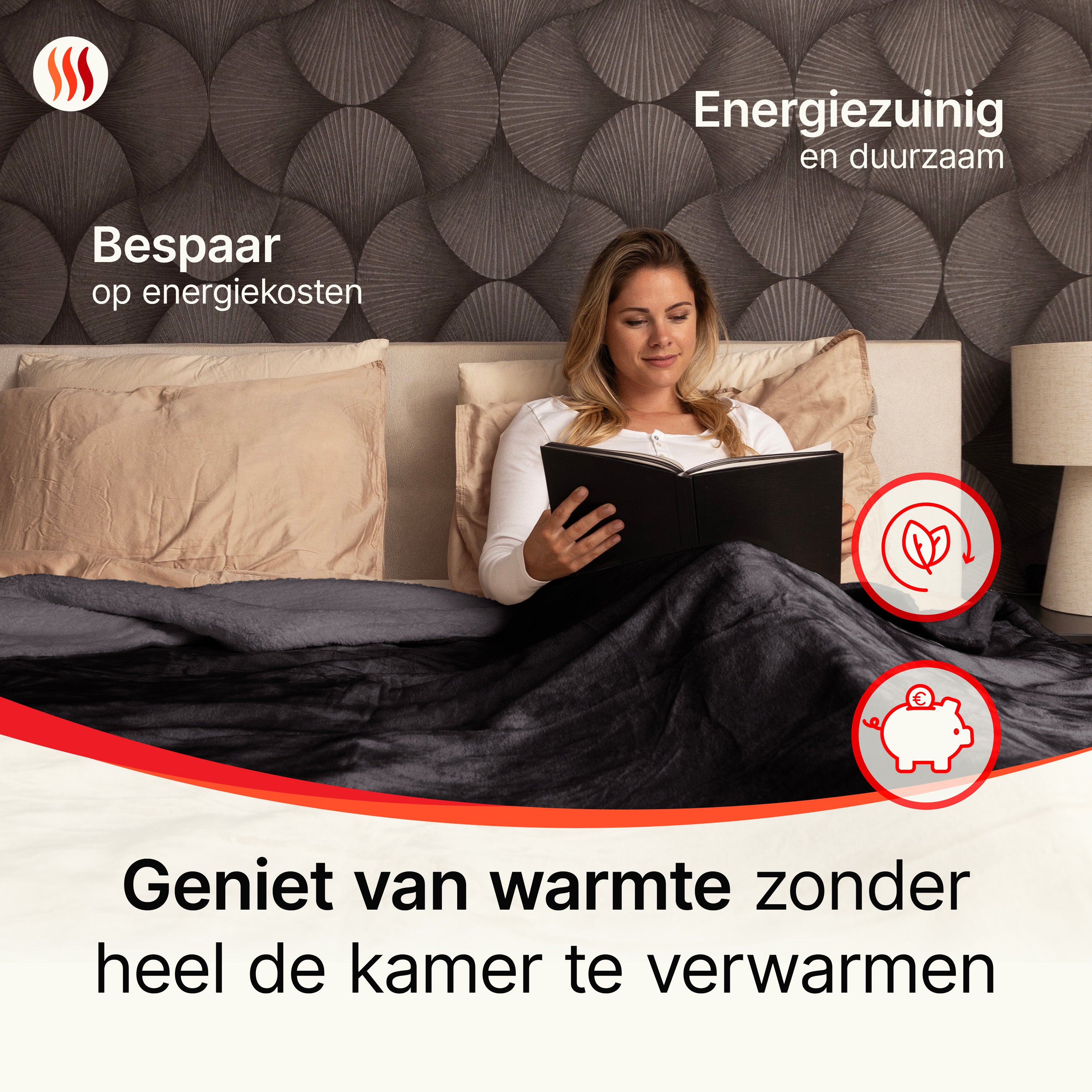 Elektrische Deken 3XL - Extra Warmte - Seranova