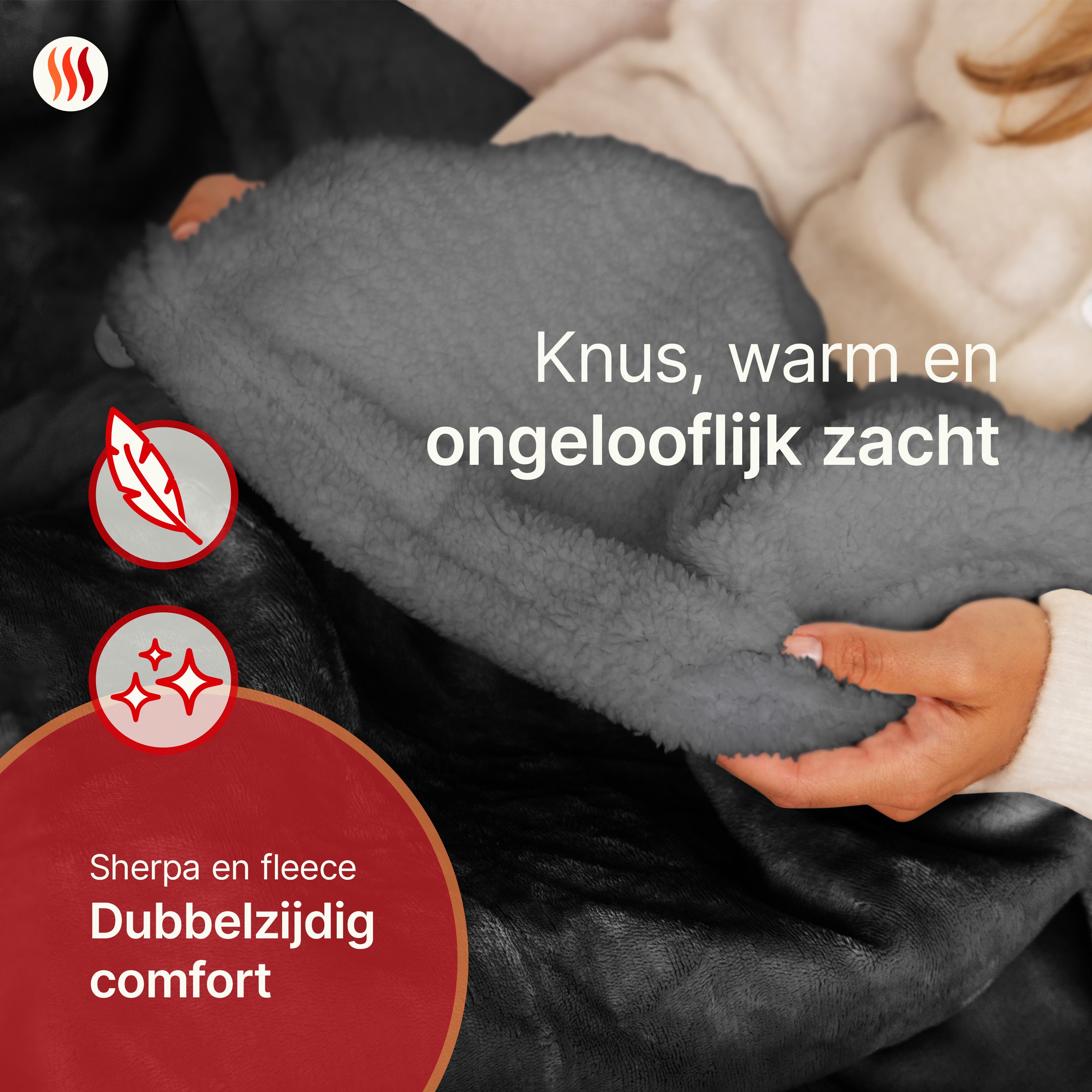 Elektrische Deken 3XL - Extra Warmte - Seranova