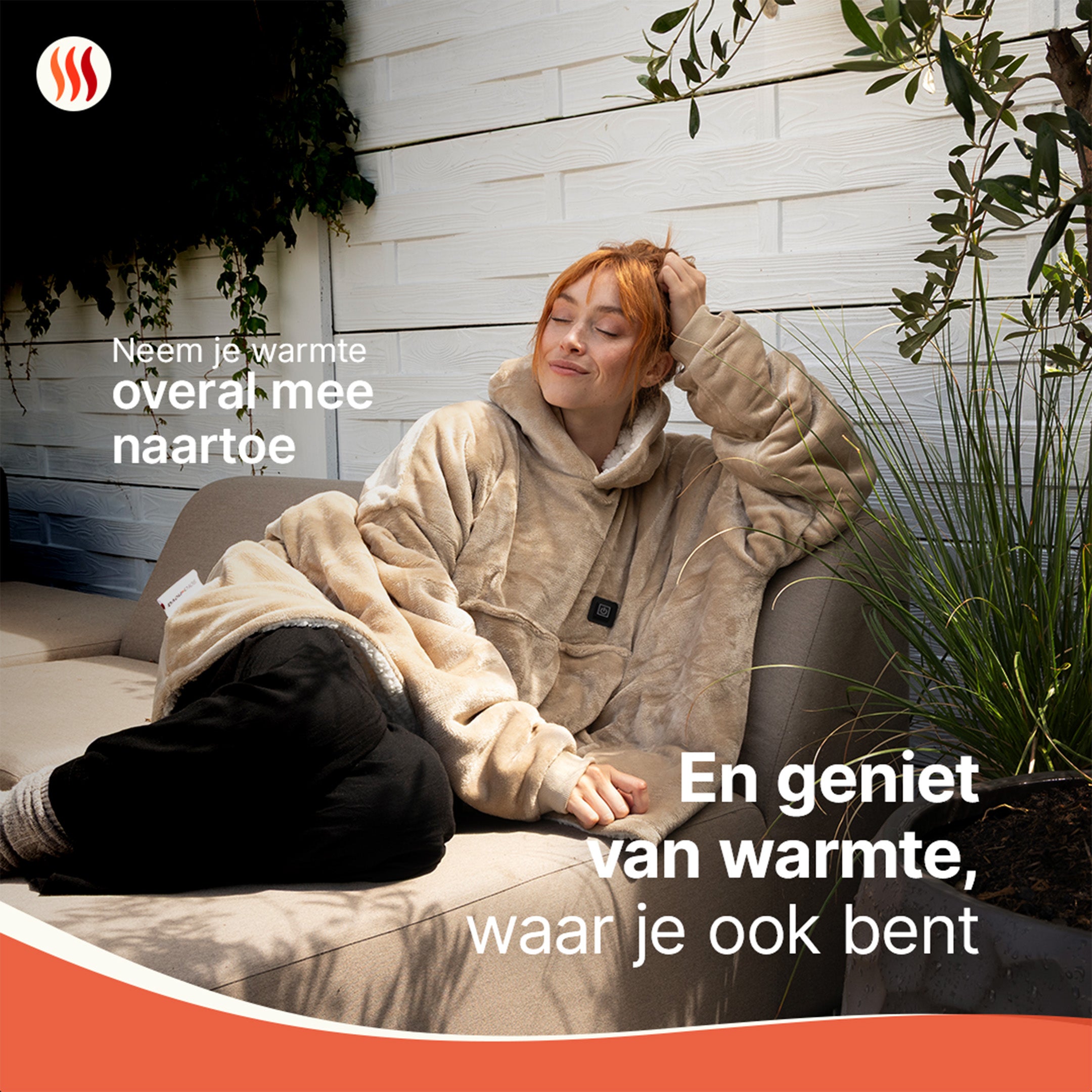 Seranova Verwarmde Snuggle Hoodie - Refurbished - Seranova