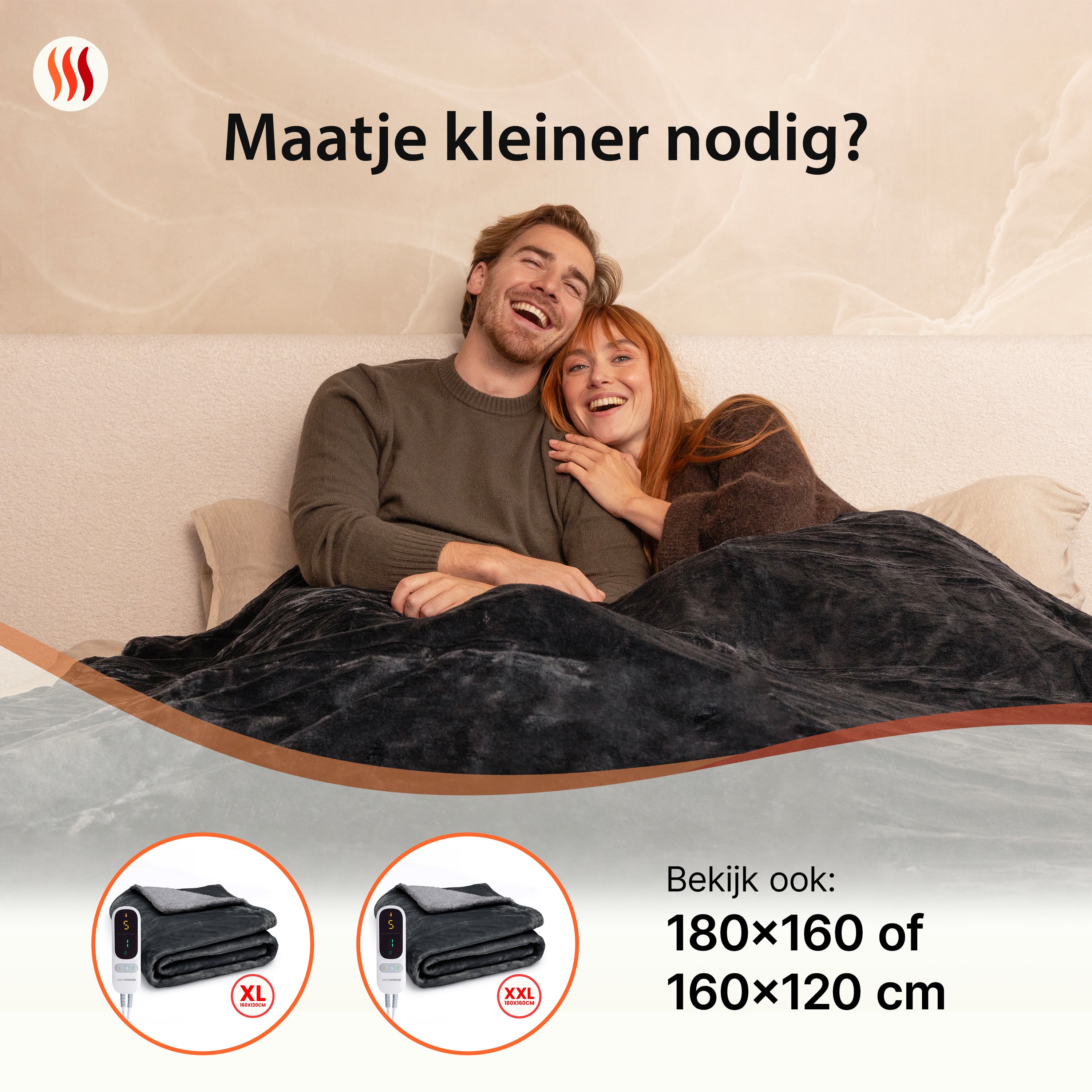Elektrische Deken 3XL - Extra Warmte - Seranova