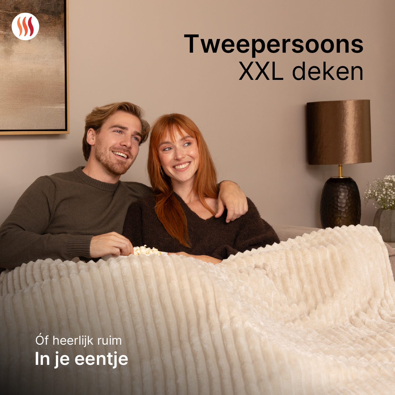 Premium Elektrische Deken Striped