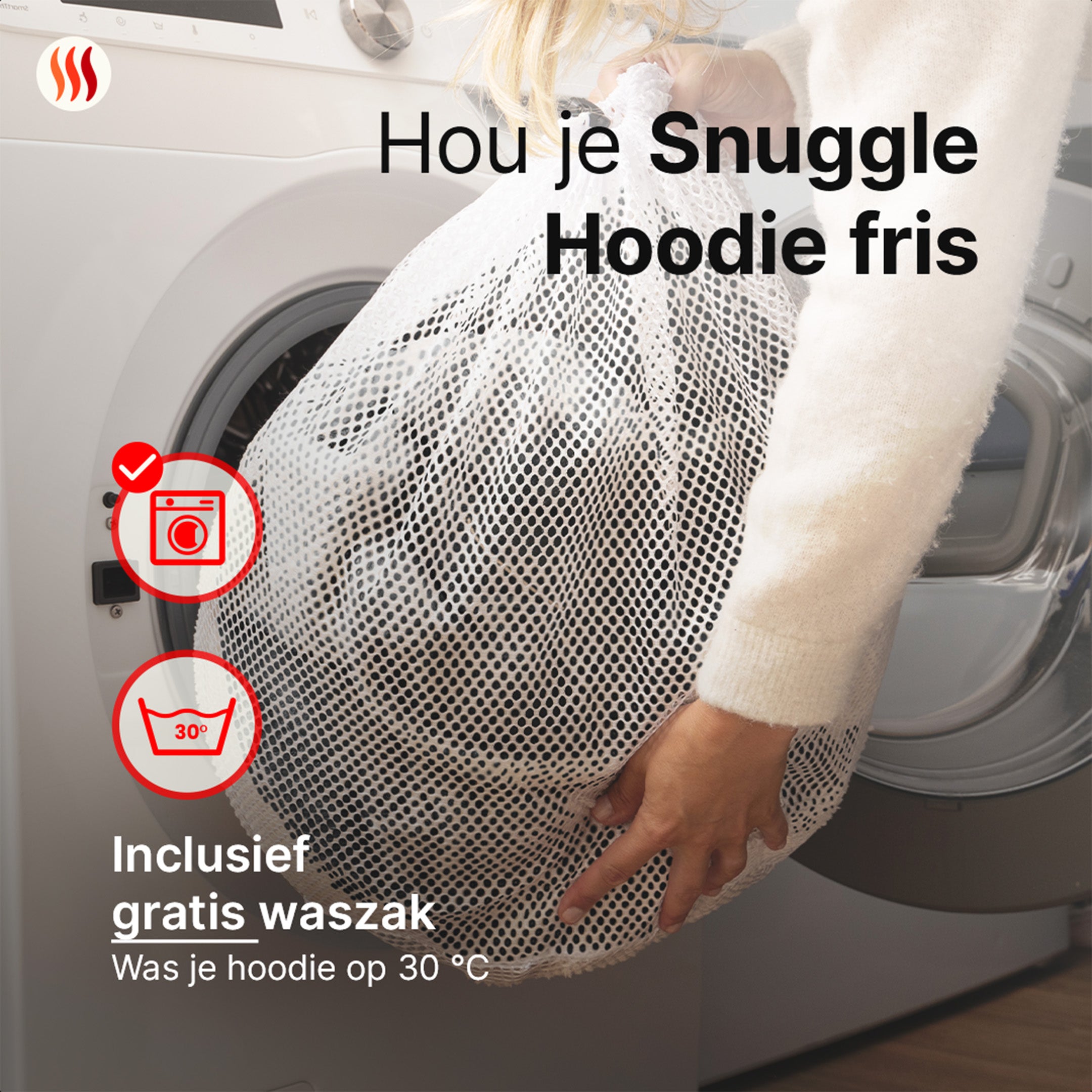 Seranova Verwarmde Snuggle Hoodie - Refurbished - Seranova