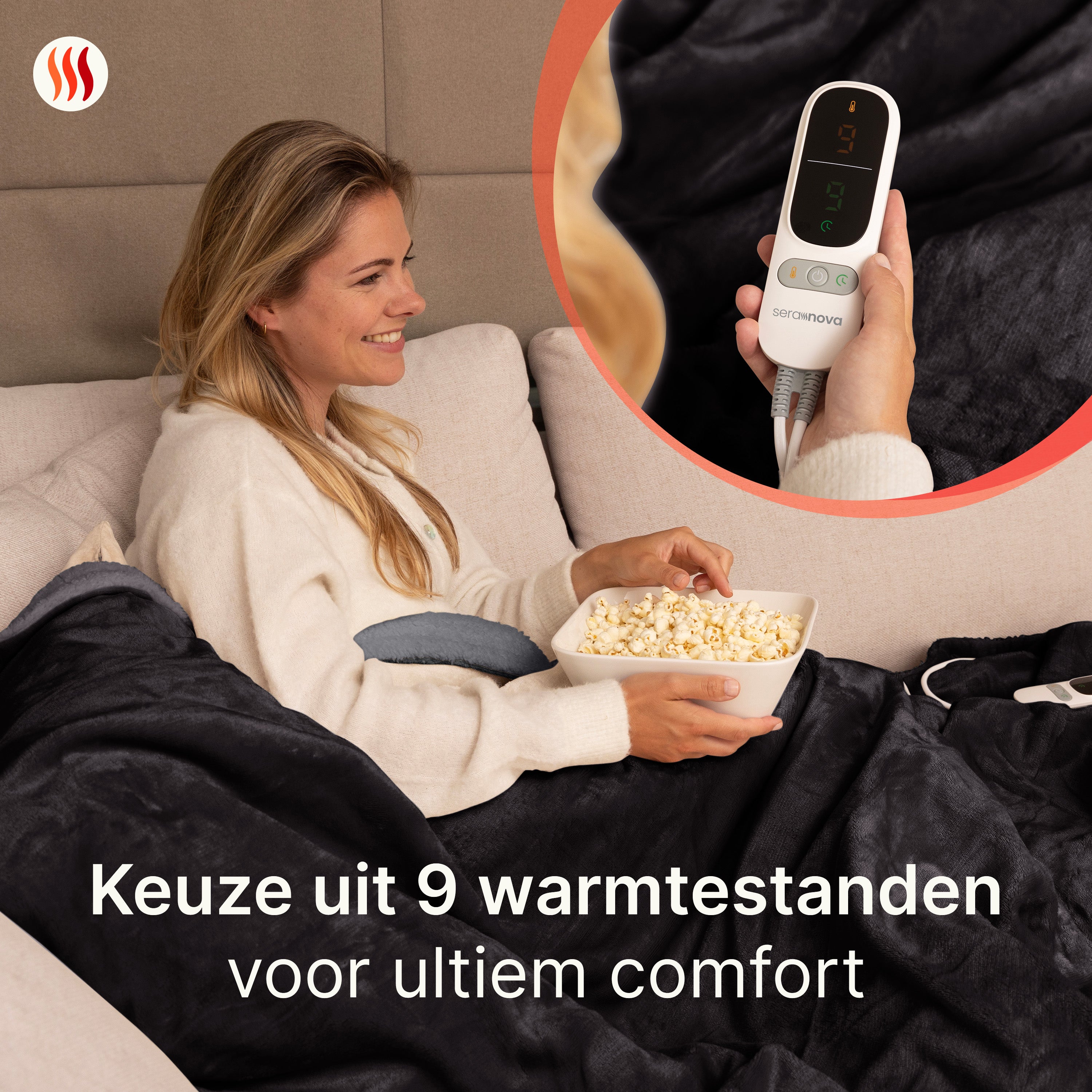Elektrische Deken 3XL - Extra Warmte - Seranova