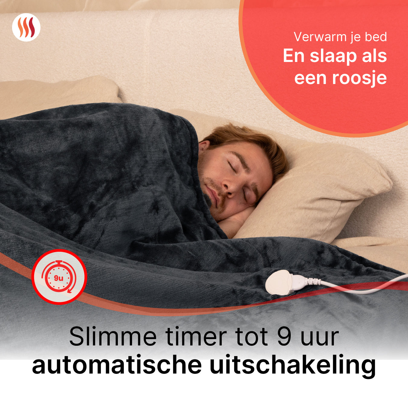 Elektrische Deken XXL (Refurbished) - Seranova