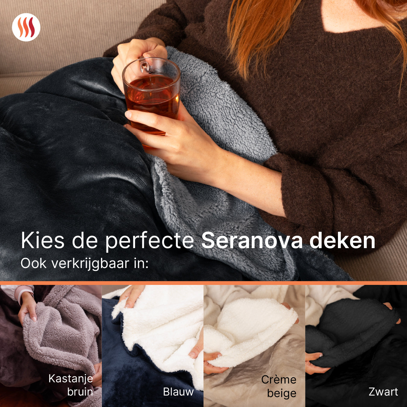 Elektrische Deken XXL (Refurbished) - Seranova