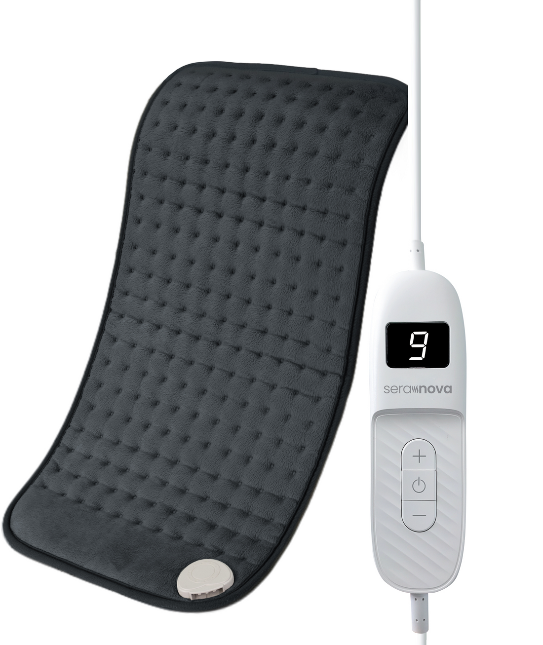 Elektrische Warmtekussen XL - Donkergrijs - Seranova