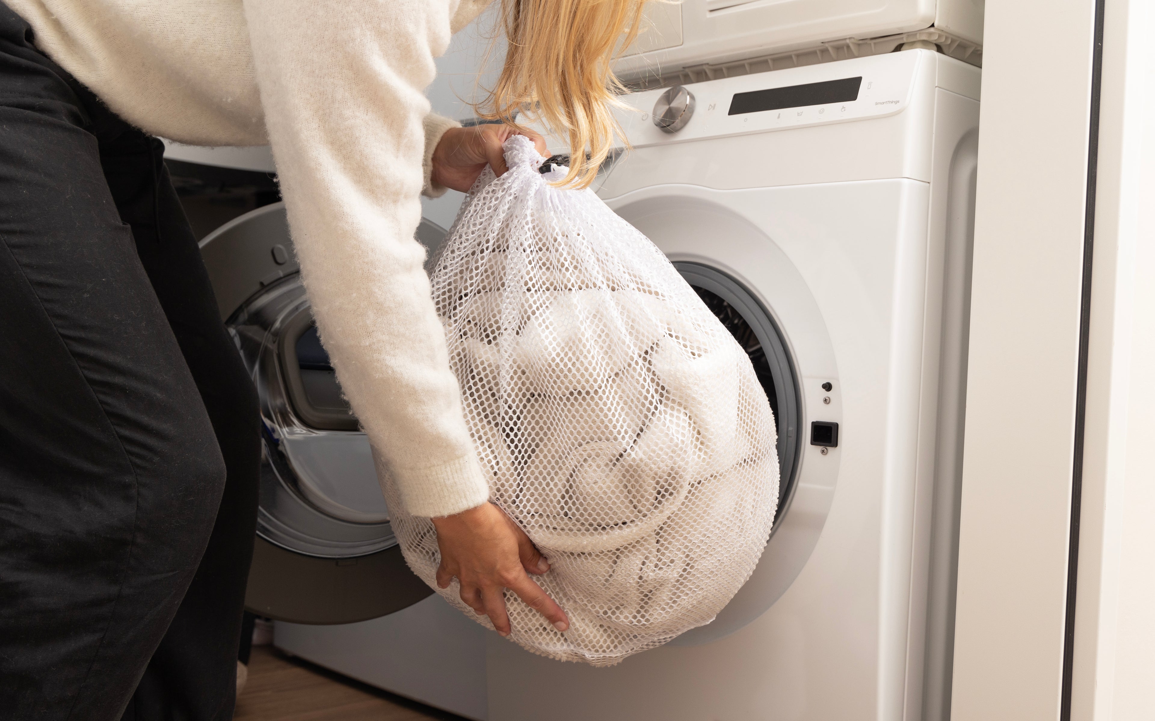 Seranova warmtedeken eenvoudig te wassen met waszak