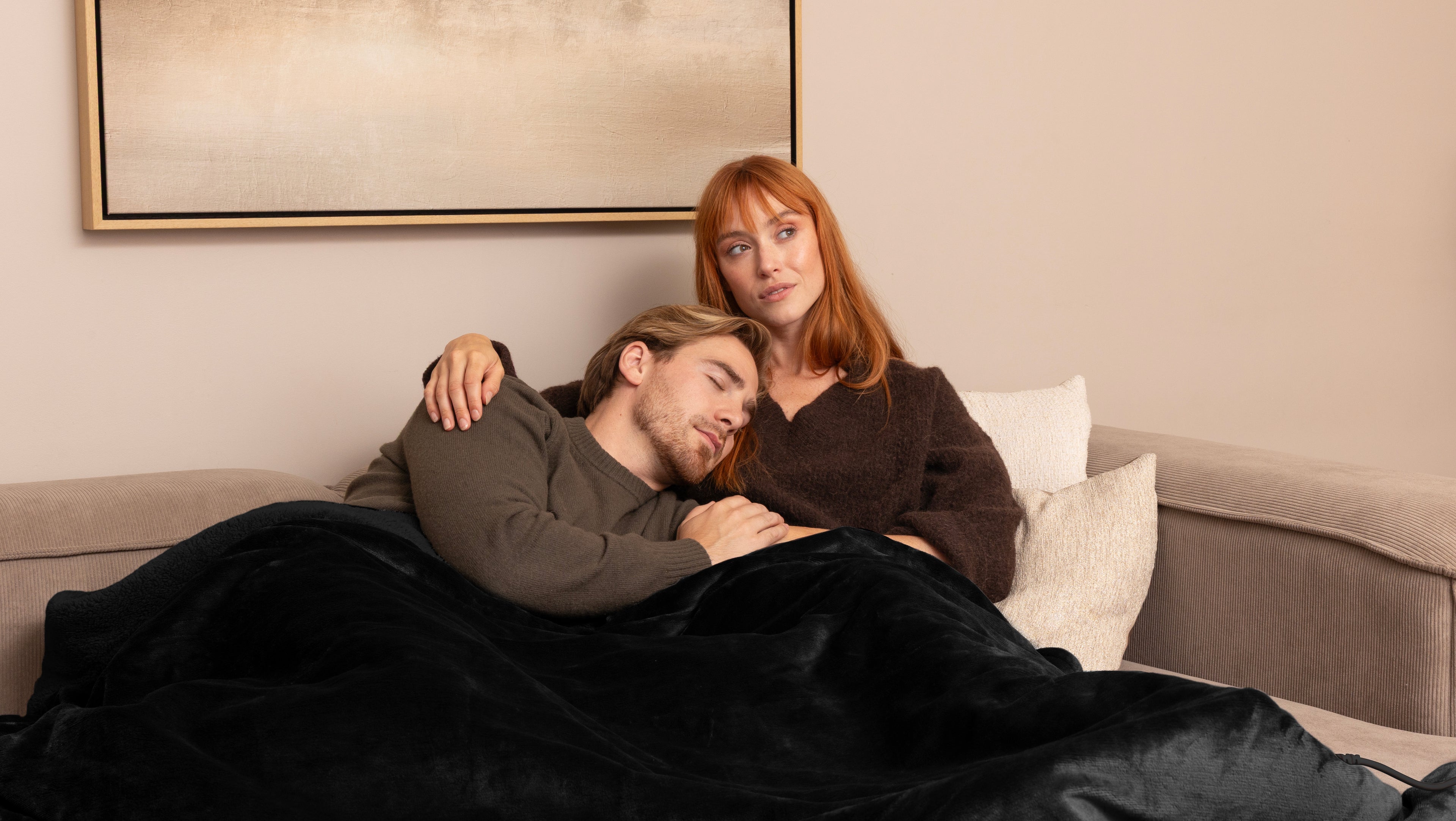 Tweepersoons elektrisch deken kopen voor bank of bed