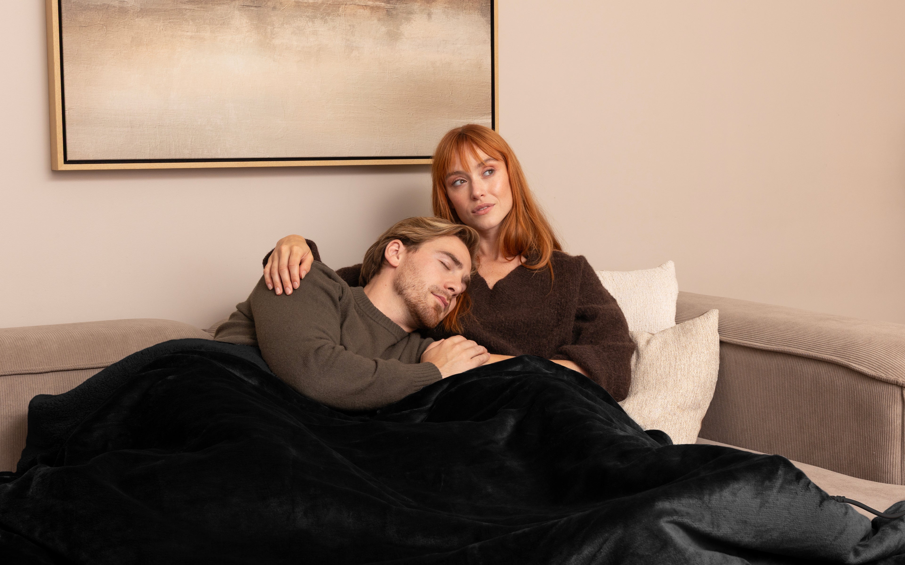 Tweepersoons elektrisch deken kopen voor bank of bed