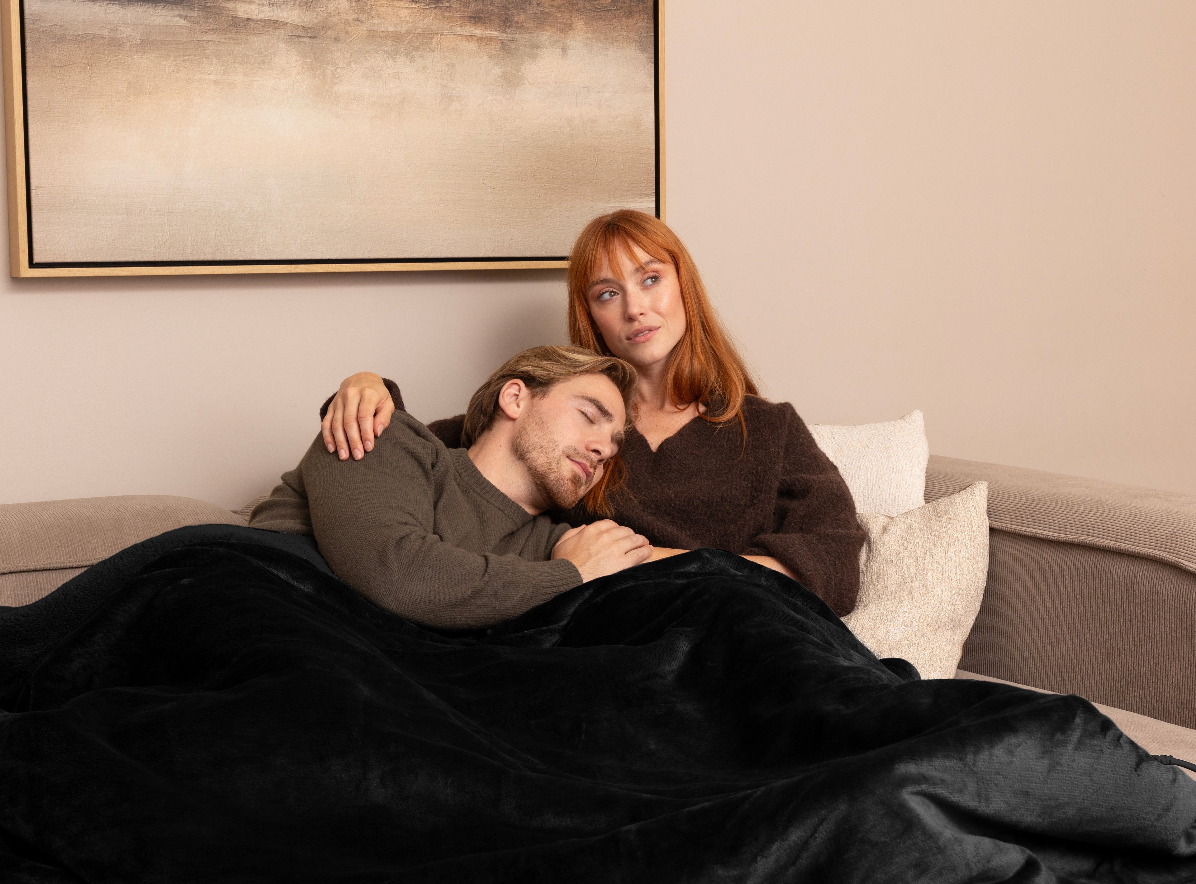 Tweepersoons elektrisch deken kopen voor bank of bed