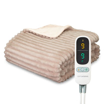 Premium Elektrische Deken Striped - Seranova