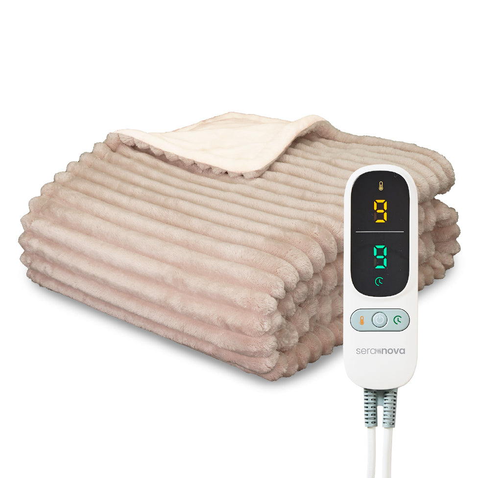 Premium Elektrische Deken Striped - Seranova