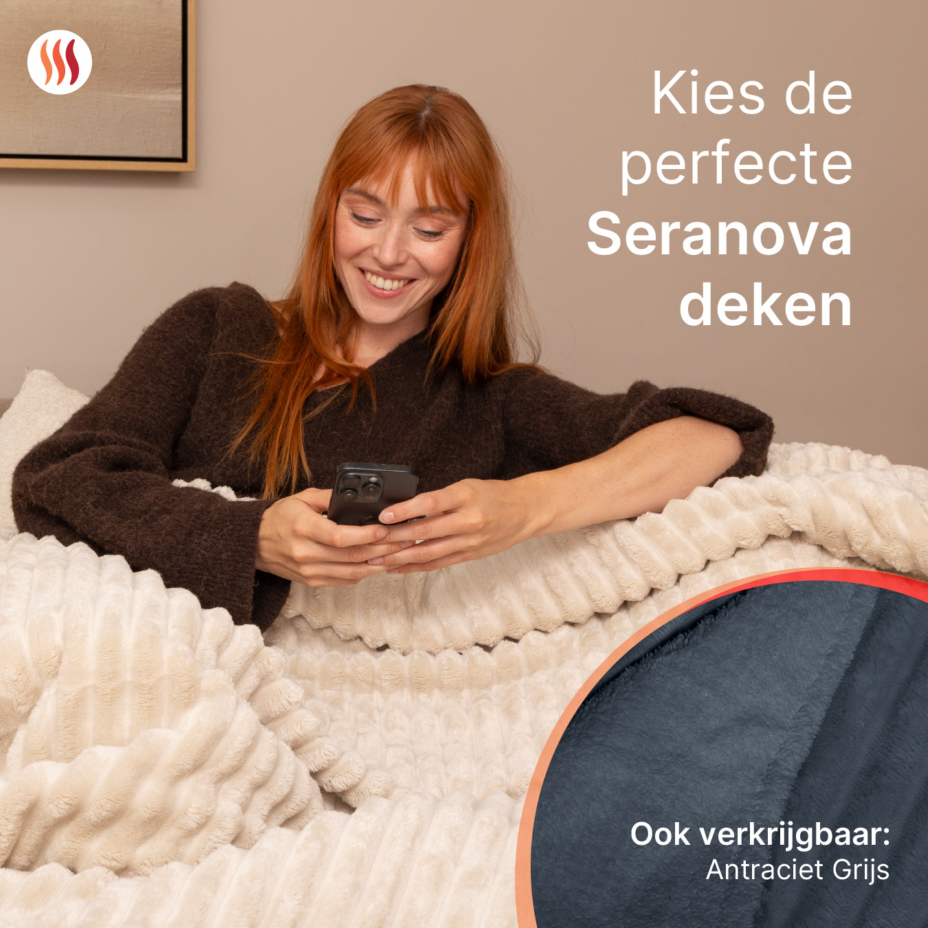 Premium Elektrische Deken Striped