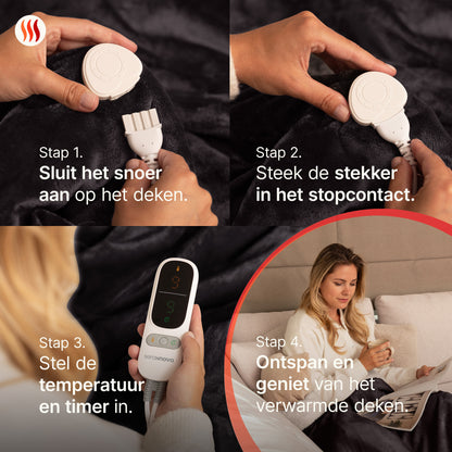 Elektrische Deken 3XL - Extra Warmte