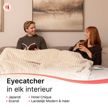 Premium Elektrische Deken Striped