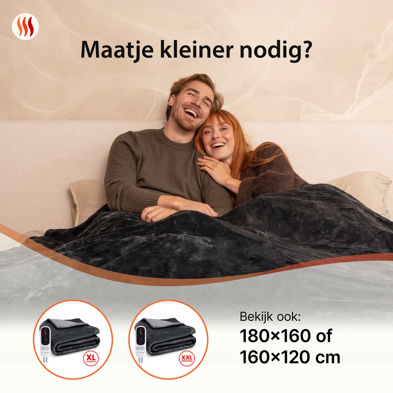 Elektrische Deken 3XL - Extra Warmte