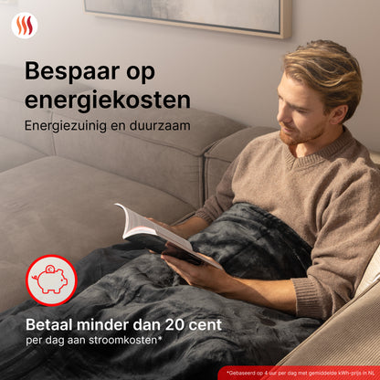 Elektrische Deken Light - Antraciet