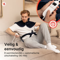 Verzwaard Warmtekussen - rug, nek &amp; schouder - Seranova