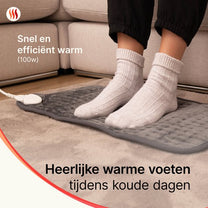 Elektrische Warmtekussen XL - Donkergrijs - Seranova