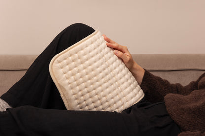 Elektrische Warmtekussen XL met hoes - Beige - Seranova