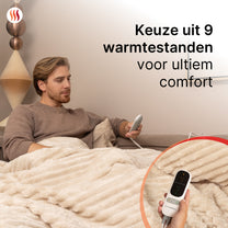 Premium Elektrische Deken Striped - Seranova