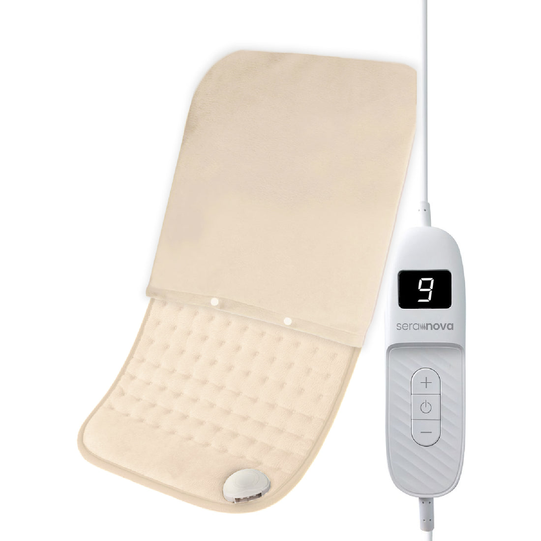 Elektrische Warmtekussen XL met hoes - Beige