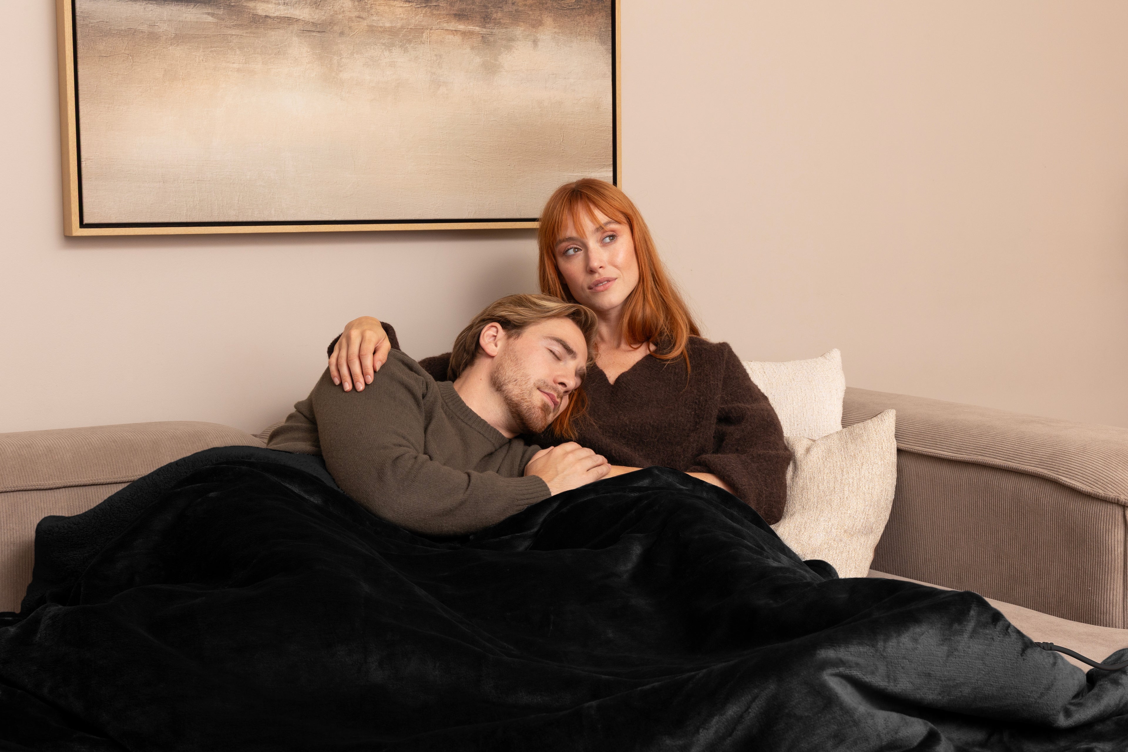 Tweepersoons elektrisch deken kopen voor bank of bed